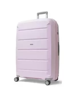 image of Rock Luggage Tulum NG63805 8 Wheel Large Lilac Suitcase