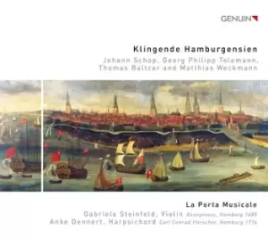 Image of Klingende Hamburgensien Works By J Schop G P Telemann T Baltzar and M Weckmann by La Porta Musicale CD Album
