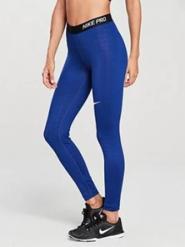 Image of Nike Training Jdi Tight Royal Blue Royal Size L Women