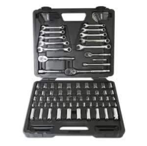 image of Laser Tools 3500 Socket and Wrench Set - AF/Metric 89pc