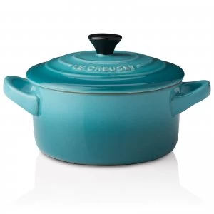 Image of Le Creuset Stoneware Petite Casserole Dish - Teal