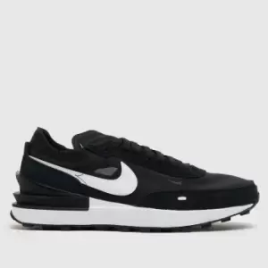 Image of Nike Black & White Waffle One Trainers