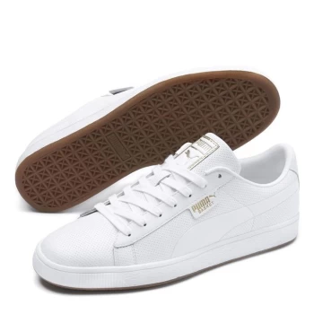 Image of Puma Basket Classic Gum Trainers - White