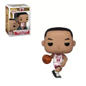 image of NBA Legends Chicago Bulls Scottie Pippen Funko Pop! Vinyl