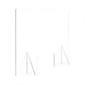 Image of Bi-Office Frameless Counter Protection Acrylic 1200 x 900 mm