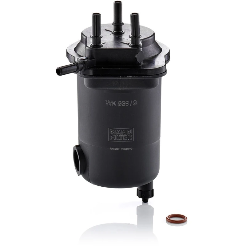 Image of MANN-FILTER WK 939/9 x Fuel Filter with gasket/seal Fuel filter (9)