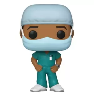 image of Pop! Heroes Front Line Worker Male 2 Pop! Vinyl Figure