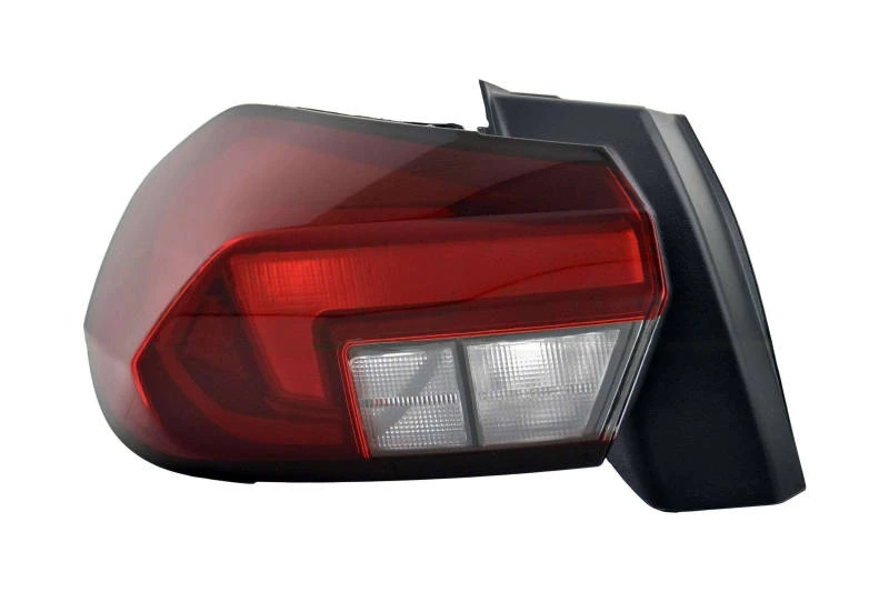Image of PRASCO OP0384154 Rear light TYC Outer section, without bulb holder, Left Combination Rearlight (391)