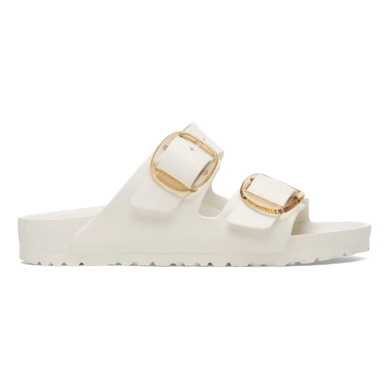 Image of Birkenstock Womens slides Birkenstock Arizona Big Buckle Blanc Female 37