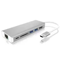 Image of IcyBox 6 in 1 USB Type-C Travel Dock