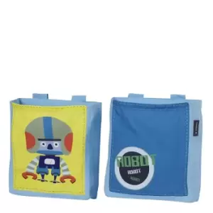 Image of Manis-H Themed Bed Pockets Set of 2, Yellow
