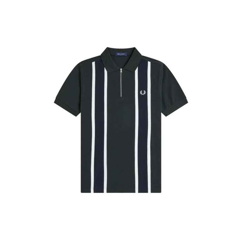 Image of Fred Perry Polo Tramline Fred Perry Vert Male S