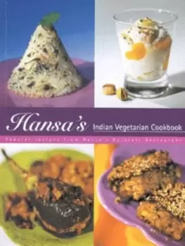 Image of Hansas Indian vegetarian cookbook by Hansa Dabhi