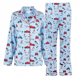 image of Bedhead Murrys Day Out Long Sleeve Pyjama Set - Murrys Day Out