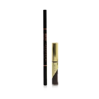 Image of Anastasia Beverly HillsPerfect Your Brows Kit (Brow Wiz + Mini Dipbrow Gel) - # Dark Brown 2pcs