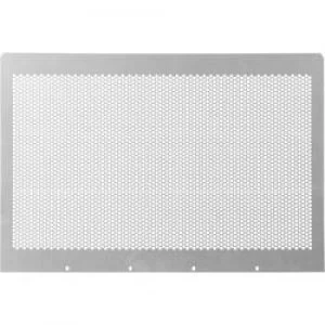 image of Schroff 30860 511 48.26cm 19 plug in MultipacPRO Perforated Cover Plate W x H x D 412 x 1 x 280 mm