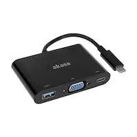 Image of Akasa Type-C to VGA USB 3.0 Type-C (PD_charging), 15cm