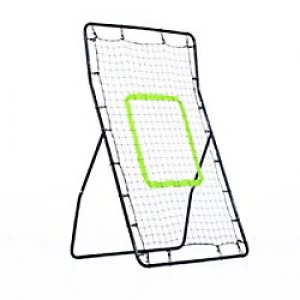 image of HOMCOM Tall PE Rebounder Net for Sports Target Training 90x80x140cm Black