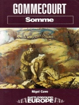 Image of Gommecourt by Nigel Cave Paperback