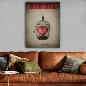 Image of 45081946_70100 Multicolor Decorative Canvas Painting