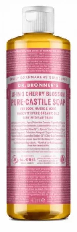 Image of Dr Bronner Dr Bronner Dr. Bronner's Cherry Blossom Liquid Soap 475ml