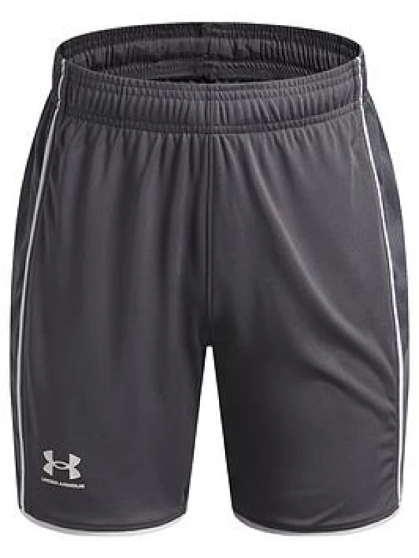 Image of Under Armour Kids Performance Gym Shorts - Grey Male 7 - 8 Years