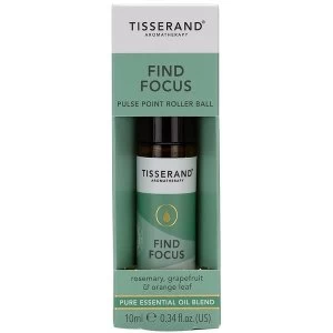 image of Tisserand Aromatherapy Find Focus Pulse Point Roller Ball 10ml