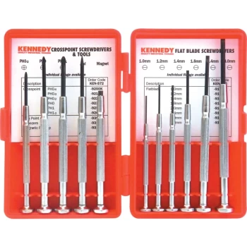 image of 11-Pce Precision Screwdriver & Tool Set