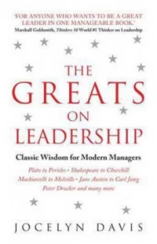 Image of The Greats on Leadership by Jocelyn Davis Paperback