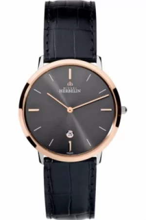 Image of Mens Michel Herbelin Ikone Grand Watch 19515/TR22