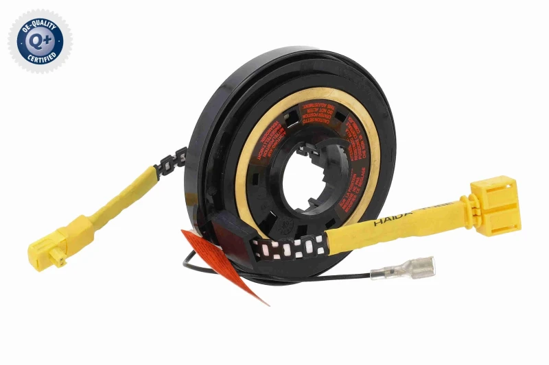 Image of Clock spring for steering wheel VEMO V10-72-1248