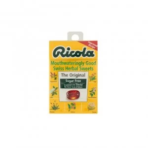 image of Ricola Original Sugar Free Swiss Herb Drops 45g