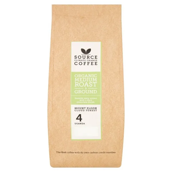 Image of Source Organic Uganda Mount Elgon Ground Coffee 227g