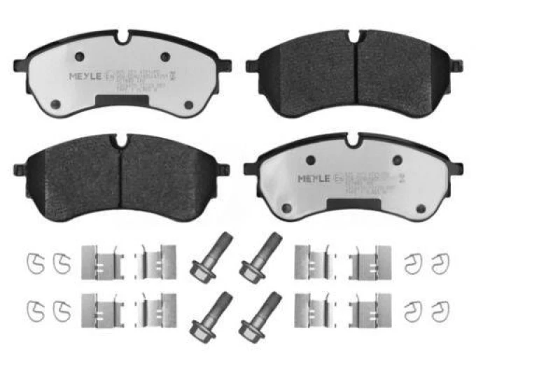 Image of MEYLE 025 221 4721/PD Brake pad set MEYLE-PD: Advanced performance and design. excl. wear warning contact, with accessories Brake Pad Set,disc brake