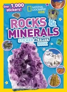 Image of Rocks and Minerals Sticker Activity Book : Over 1,000 Stickers!