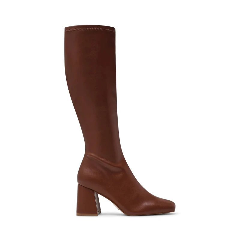 Image of Steve Madden Womens heeled boots Steve Madden Hauler Marron Female 36