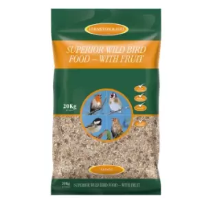 image of Johnston & Jeff Superior Wild Bird Food with Fruit - 20kg