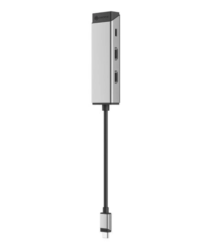 Image of ALOGIC ALOGIC Ultra USB-C to Dual 4K HDMI Adapter with 100W Charging ULC2HDPD-SGR