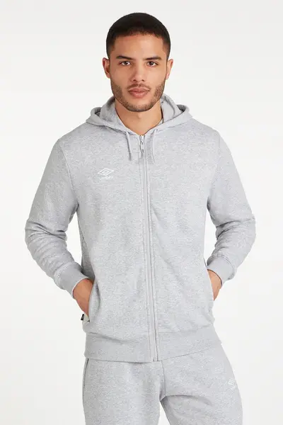 image of Umbro Club Leisure ZT Hoody Grey