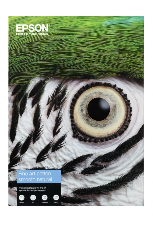 Image of Epson Epson Fine Art Cotton Smooth Natural A4 25 Sheets C13S450267