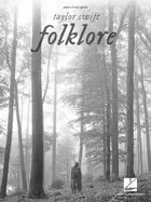 Image of taylor swift folklore piano vocal guitar songbook