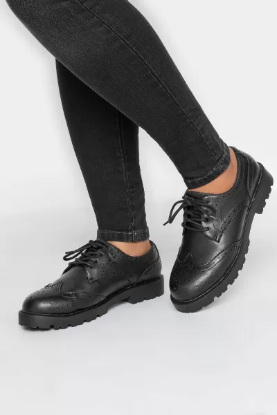 Image of Wide & Extra Wide Fit Brogue Derby Shoes