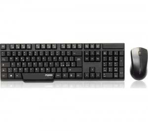 image of Rapoo 1830 Wireless Keyboard and Mouse Set