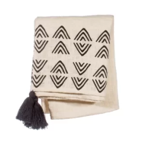 Image of Sass & Belle Triangles Block Print Throw