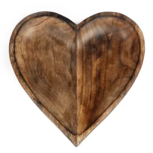Image of Wooden Heart Bowl