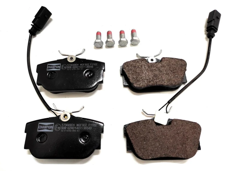 Image of Brake pad set CHAMPION 573049CH