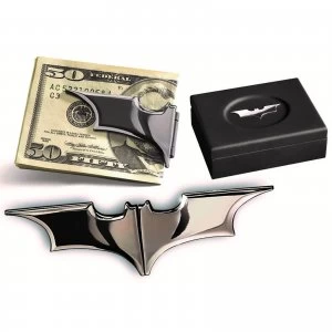 Image of DC Comics Batarang Money Clip (Dark Chrome)