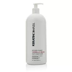 Image of Keratin ComplexInfusion Therapy Vanilla Bean Deep Conditioner (For All Hair Types) 1000ml/33.8oz