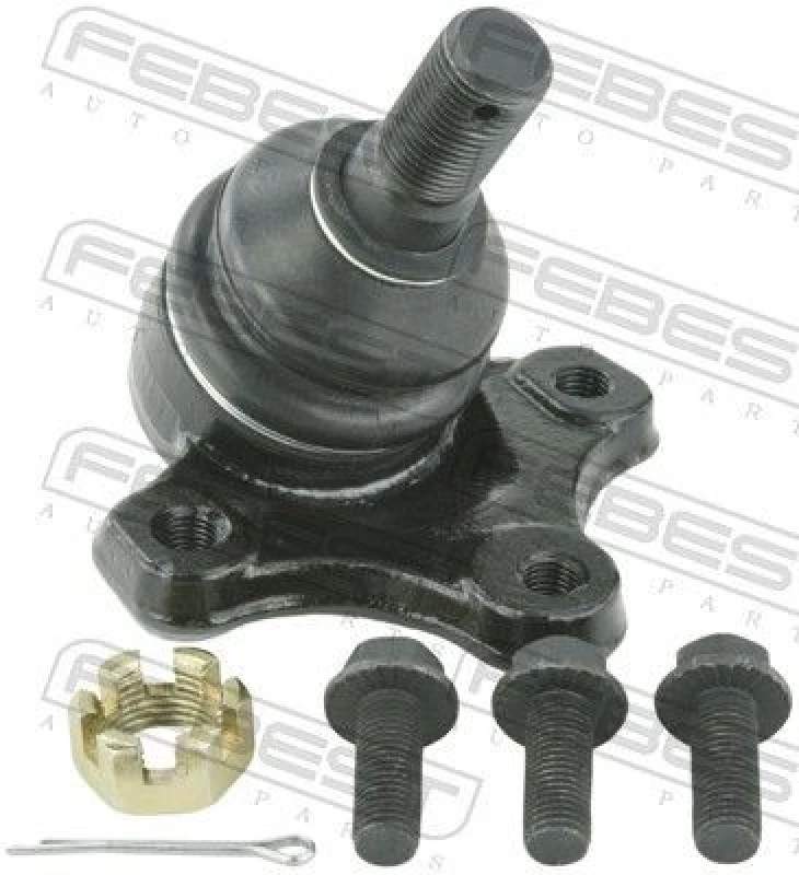 Image of FEBEST 0520-E2000 Ball joint Lower Front Axle Support-/Steering Link (2462)