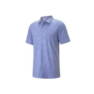 Image of Puma Cloudspun Leaflet Polo LAVENDER L